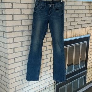 White House Black Market Noir sleek boot jeans